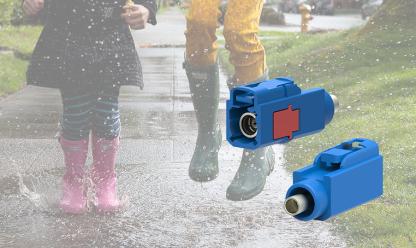 Waterproof FAKRA connectors available (patented)